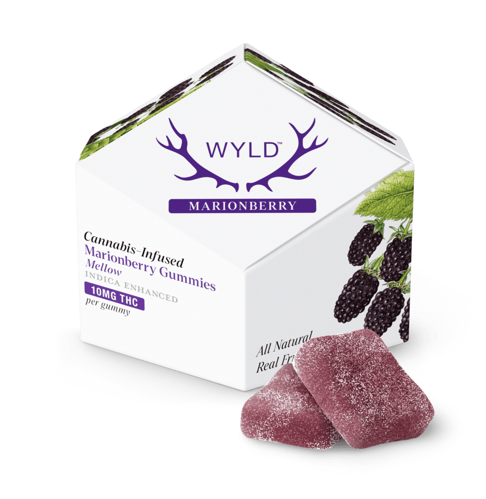 Wyld | Gummies Marionberry Indica 10pc 100mg Thc